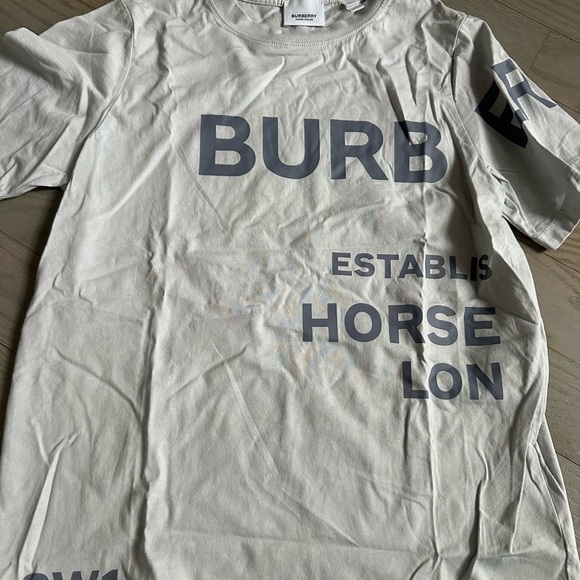 Burberry Other - Burberry Cream Cotton T-Shirt